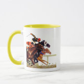 Thoroughbred-Rennen Tasse (Links)