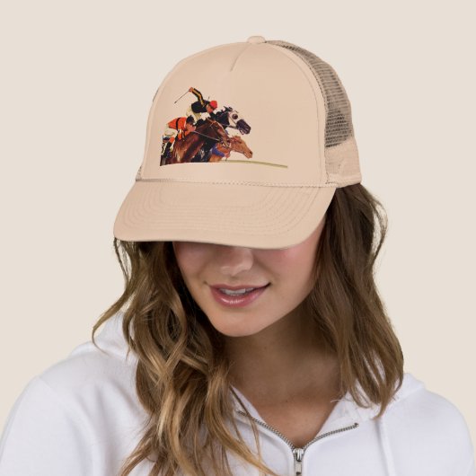 Thoroughbred-Rennen Truckerkappe (Beispiel)