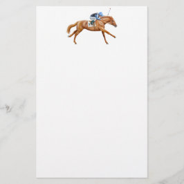 Thoroughbred-Rennpferd-Briefpapier Briefpapier