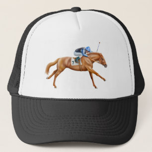 Thoroughbred-Rennpferd-Maschen-Hut Truckerkappe