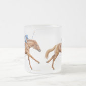 Thoroughbred-Rennpferd-mattierte Tasse (Mittel)