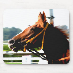 Thoroughbred-Rennpferd-Mausunterlage Mousepad