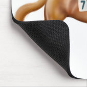 Thoroughbred-Rennpferd Mousepad (Ecke)