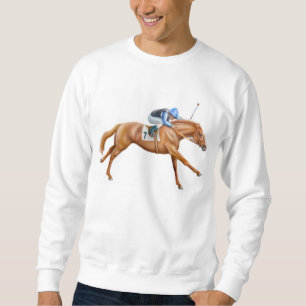 Thoroughbred-Rennpferd-Sweatshirt Sweatshirt