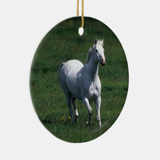 Thoroughbred-Stute Keramik Ornament (Rechts)