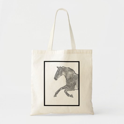 Thoroughbred-Taschen-Tasche Tragetasche (Vorne)