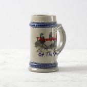 Thoroughbreds des Himmels Bierglas (VorderseiteRechts)