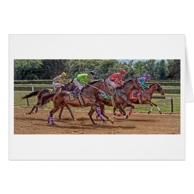 Thoroughbreds, Lauf wie die Wind-Karte (Vorderseite (Horizontal))