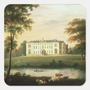 Thorp Perrow, nahe Snape, Yorkshire Quadratischer Aufkleber