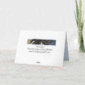 Thor's Eyes - Wild Horse Grußkarte Karte (Rückseite)