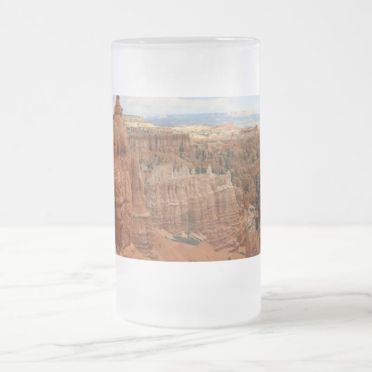 Thor's_Hammer_Bryce_Canyon_Utah, Vereinigte Mattglas Bierglas (Mittel)
