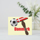 Thors Hammer Danmark Dynamite Fodbold 2014 Postkarte (Stehend Vorderseite)