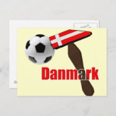Thors Hammer Danmark Dynamite Fodbold 2014 Postkarte (Vorne/Hinten)