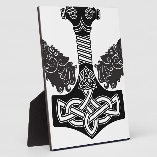 Thors Hammer Fotoplatte (Seite)