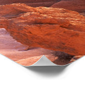 Thor's Hammer Hoodoo auf Navajo Trail Poster (Ecke)