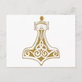 Thor's Hammer Postkarte (Vorderseite)