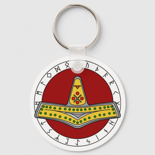 Thor's Hammer Schlüsselanhänger (Vorderseite)