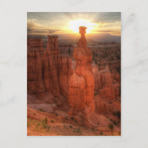 Thor's Hammer Sunrise Postkarte