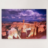 Thor's Hammer Utah.Weihnachtsgrüße Puzzle (Horizontal)