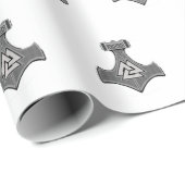 Thor's Hammer - Wrapping Paper Geschenkpapier (Rolleneckpunkt)