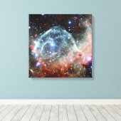Thor's Helmet Nebula Space Leinwanddruck (Insitu (Holzboden))