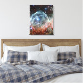 Thor's Helmet Nebula Space Leinwanddruck (Insitu (Schlafzimmer))
