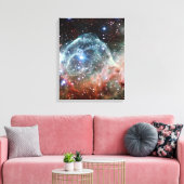 Thor's Helmet Nebula Space Leinwanddruck (Insitu (Wohnzimmer))