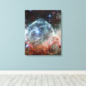 Thor's Helmet Nebula Space Leinwanddruck (Insitu (Holzboden))