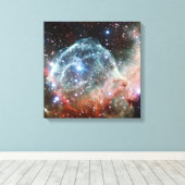 Thor's Helmet Nebula Space Leinwanddruck (Insitu (Holzboden))