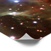 Thor's Helmet Nebula Space Poster (Ecke)