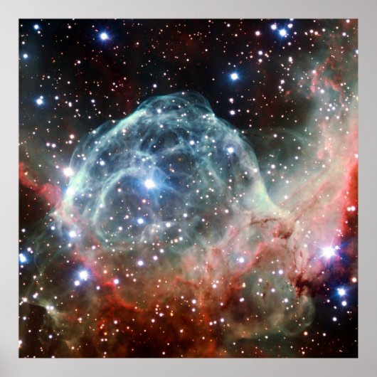 Thor's Helmet Nebula Space Poster (Vorne)