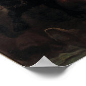 Thors Kampf mit den Riesen Poster (Ecke)