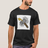 Thors mächtiger Hammer Classic T - Shirt (Vorderseite)