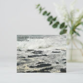 Thor's Nun, Cape Perpetua, Oregon Coast Postcard Postkarte (Stehend Vorderseite)