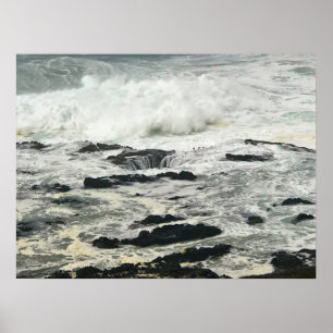 Thor's Nun, Cape Perpetua, Oregon Coast Poster