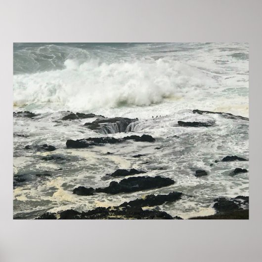 Thor's Nun, Cape Perpetua, Oregon Coast Poster (Vorne)