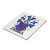 Thorsen Familienwappen Fliese (Seite)