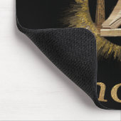 Thorus ägyptischer Gott Mousepad (Ecke)