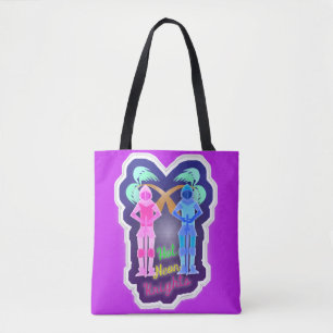 Those Hot Neon Knights Tasche