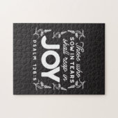 Those Who Sow in Tears Shall Reap in Joy Quotes Puzzle (Horizontal)