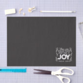 Those Who Sow in Tears Shall Reap in Joy Quotes Seidenpapier (Handwerk)