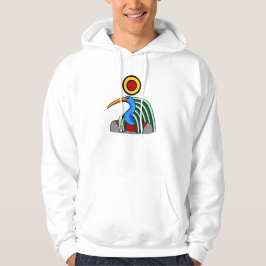 Thoth, alter ägyptischer Gott, der Sport Hoodie (Vorderseite)