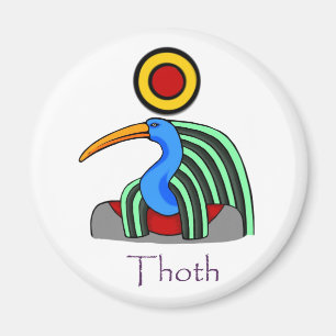 Thoth - alter ägyptischer Gottmagent Magnet