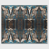 Thoth, der alte ägyptische Gott der Weisheit, schr Geschenkpapier (Flach)