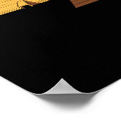 Thoth Egyptian God Ancient Pyramids Mythology Poster (Ecke)