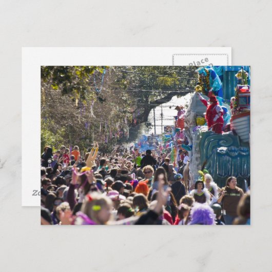 Thoth Mardi Gras Postkarte (Vorne/Hinten)