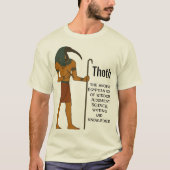  Thoth, the ancient Egyptian god of wisdom T-Shirt (Vorderseite)