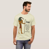  Thoth, the ancient Egyptian god of wisdom T-Shirt (Vorne ganz)