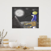 Thoth_The Moon Deity Poster (Küche)
