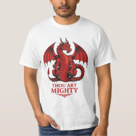 Thou Art Mighty Match Day Motif T-Shirt